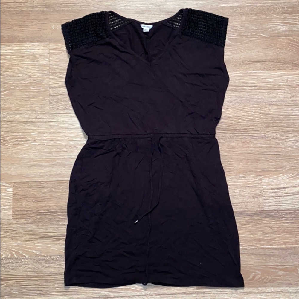 Calvin Klein Tie Waist Dress